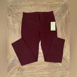 Athleta Women’s Burgundy Wander Slim Ankle Pants *BRAND NEW*